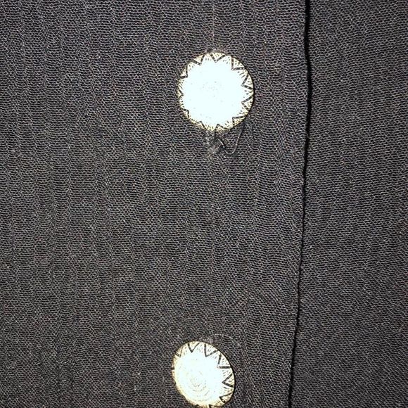 Vintage black sleeve less top size M - Picture 4 of 5